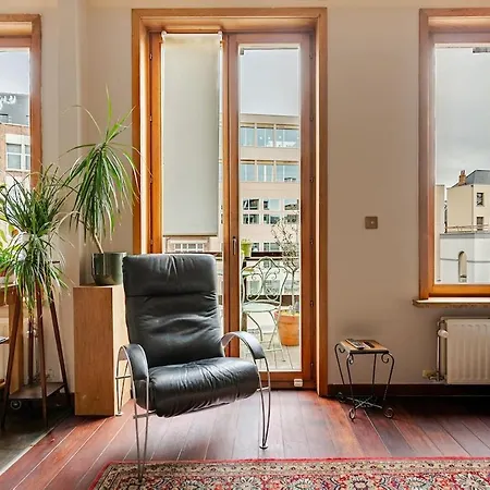 Grand Waterfront With Private Terrace On The Leie Canal